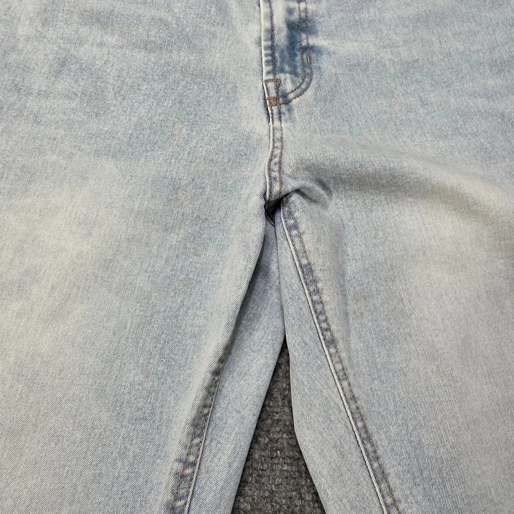 FRYE Light Wash Denim Jeans Womens Size 12/31 Wide Leg Bootcut Cotton Blend‎
